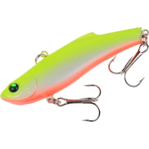 1Pcs New VIB Sinking Minnow Trolling Fishing Lures 70mm/18g Underwater Wobblers Spinner Artificial Carp Hard Bait Fishing Tackle