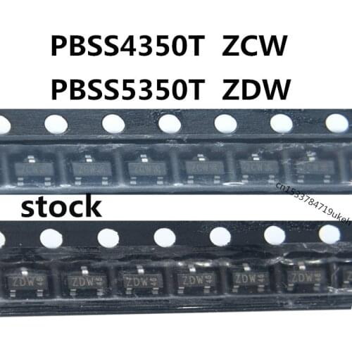 Original 5PCS/ PBSS5350T ZDW PBSS4350T ZCW SOT-23