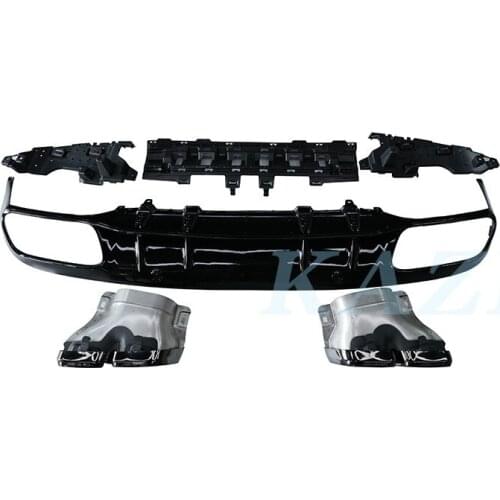 Suitable For Mercedes 19 Benz C-class W205 C200c260c300 Coupe Refitting C63 Amg Rear Lip and Tail Throat
