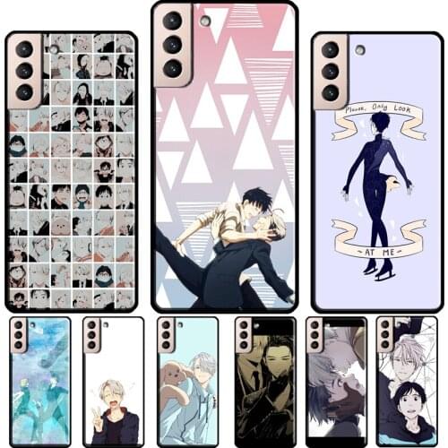 Yuri On Ice Anime Silicone Case For Samsung Galaxy S21 S20 FE S8 S9 S10 Plus Note 10 9 Note 20 Ultra Coque
