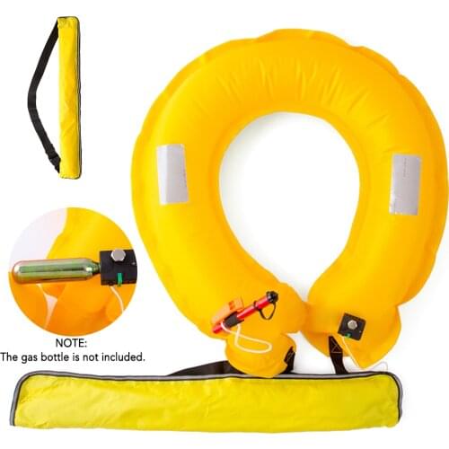 Life Belt Automatic Inflatable Life Buoy Waist Belt with Reflective Tapes For Boarding Kayaking Fishing life saving