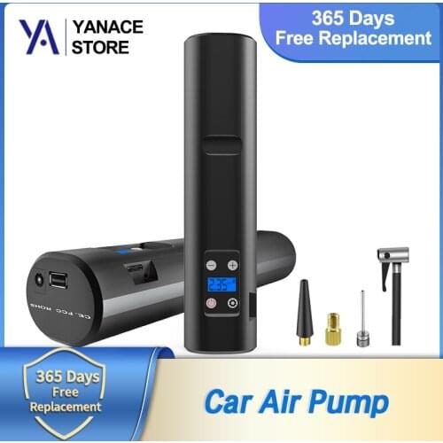 Compressor for Cars 150PSI Air Pump with Battery Portable Car Tyre Inflator for Car Motorcycle and Bicycle Tires Electric