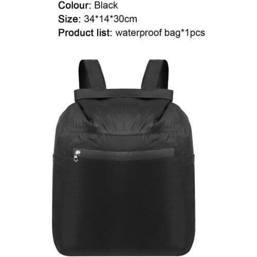 15L Waterproof Backpack Camping Hiking Backpack Dustproof Backpack Raincover Backpack Gear for Camping