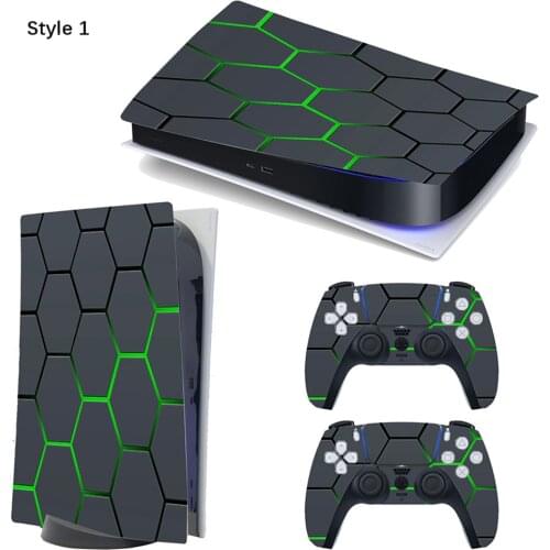 Waterproof Handle Stickers Scratch-resistant Skin Protective Film for PS5 Disc Edition for PS5 Digital Edition Game Controller