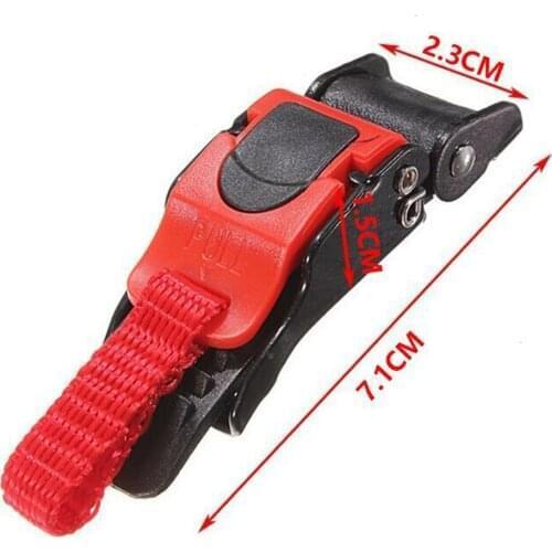 Motorcycle Helmet Clip Plastic Pull Buckles Quick Release Adjustable ATV Bike Helmet Clip For Suzuki Honda Motorbike Helmet