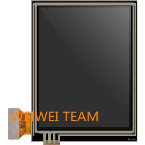 Wisecoco TM035HBHT4 LCD Module 3.5 inch TFT Lcd Screen 240X320 +4 Wire Resistive Touch Panel for Rugged Pda Replacement