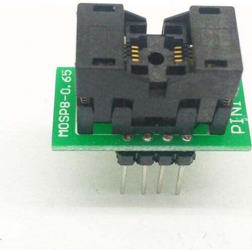 1pcs MSOP8-0.65 Burn Block Test Block Programming Block SSOP8 PCB Board Write Block