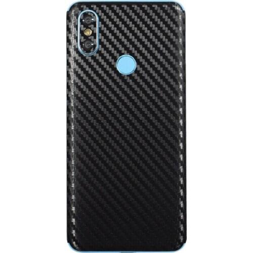 8 Colors Decorative Back Film For Xiaomi 6X Mi6X Mi Mobile Phone Xiaomi6X Protector 6X Carbon Fiber Stickers With Gift