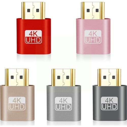 Adapter VGA Adapter HDMI-compatible Virtual Display For Ghost Dummy Headless Lock Display Emulator Display Cheat EDID Plug G3F7