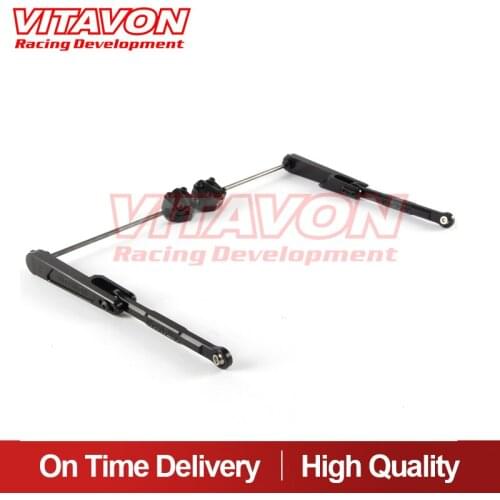 VITAVON REDESIGNED CNC Aluminum7075 Rear SWAY BAR For TRAxxas UDR 1/7