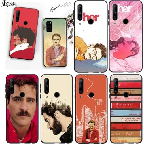 Movie 2013 HER for Honor 30S 30i 30 View V 20 Pro 5G 20S 20E 10X 10 10i 9N 9C 9S 9X Lite Black Phone Case