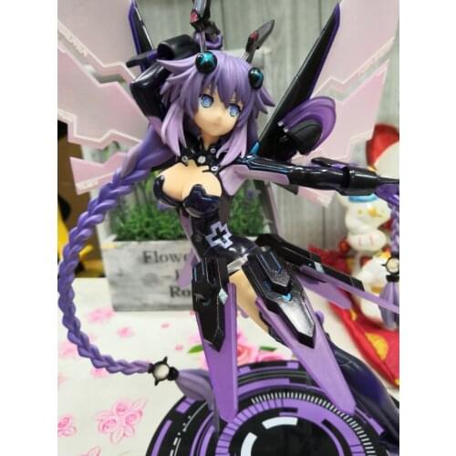 Purple Heart Hyperdimension Neptunia Action Figures 1/7 Scale Pre-Painted Toy Model 35cm