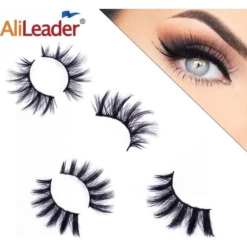 Alileader 15-20Mm Natural 3D/5D False Eyelashes Fake Lashes Makeup Mink Lashes Extension Mink Eyelashes Maquiagem Makeup Tools