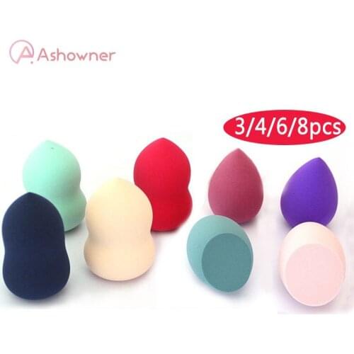 Foundation Sponge Makeup Cosmetic for face Make Up Puff womens cosmetics Tools Powder Puff Makeup Sponge with Storage Box