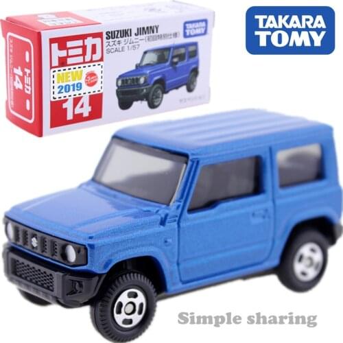 Takara Tomy TOMICA No.14 Suzuki Jimny Limited Edition Metal Diecast Car Model Vehicle Toys For Children Collectibles New