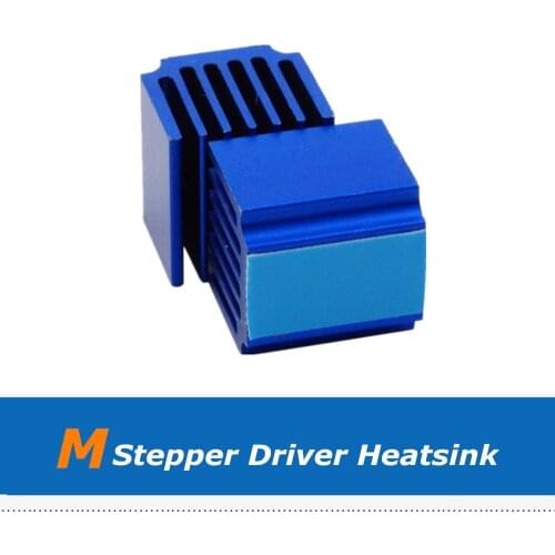 4pcs/lot TMC2100 LV8729 DRV8825 Drive Modules Stepper Motor Driver Heat Sinks Cooling Block Heatsink For Lerdge 3D Printer Parts