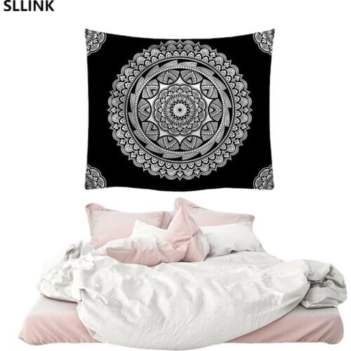 Tapestry wall Hanging Cloth Decoration Tapestry Tapestry Beach Towel Tapestry Fire Mandala Floral Blanket tapestry