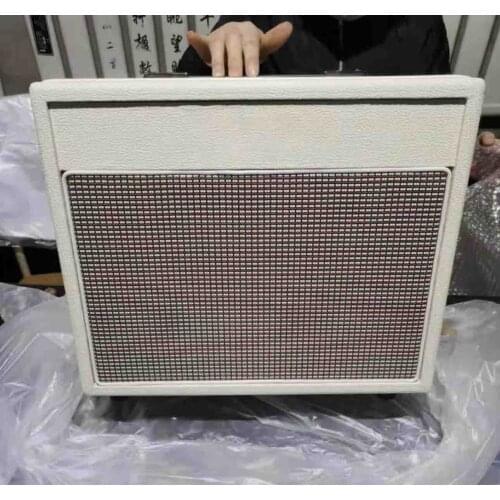 Custom Guitar Combo Amplifier in White Blues15 Tube Amp Head with Reverb Tremolo 15W