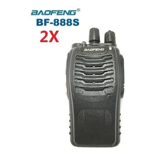 2 pcs baofeng bf-888s walkie talkie bf-888s uhf400-470mhz hamportatilcb radio comunicador baofeng 888 s transceptor