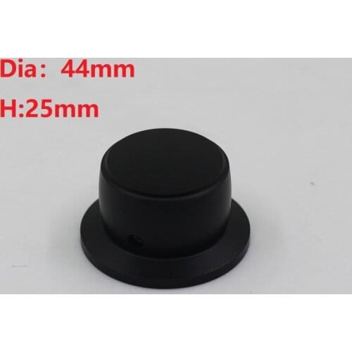 D44*H25 Aluminum Alloy Colid Volume Knob For Stereo Power Amplifier Potentiometer Knob