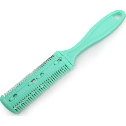 Bang Hair Thinning Comb Razor Professional Home Diy Cutting Thin Combs Trimmer Hairdressing Tool Cut Hairbrush Supplies Sale