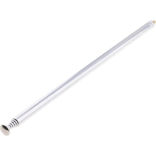Replacement 973mm 7 Sections Telescopic Antenna Aerial for Radio TV