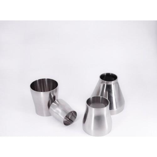 Sizes 16mm-139mm 304 Stainless Steel Sanitary Weld Concentic Reducer Pipe For Homewbrew