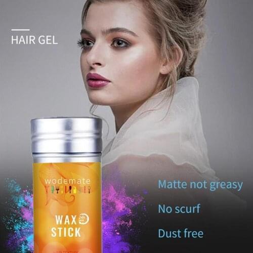 75g Hair Wax Edge Finishing Stick Thin Hair Perfect Hair Line Styling Smooth Frizziy Hairs Non Greasy No Residues