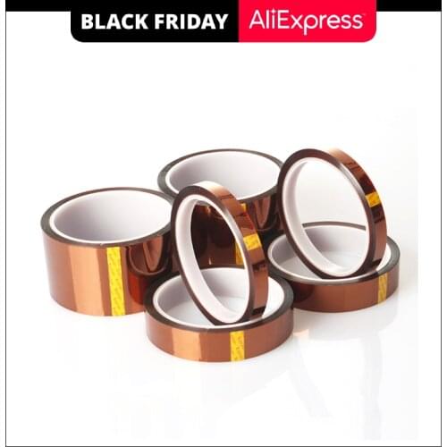 High Temperature Heat BGA Tape Thermal Insulation Tape Polyimide Adhesive Insulating Adhesive Tape 3D Printing Board Protection