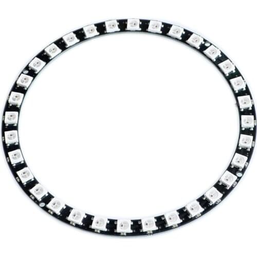 WS2812B Module Strip 32 Bits 32 X WS2812 5050 RGB LED Ring Lamp Light with Integrated Drivers ws2812 RGB 32