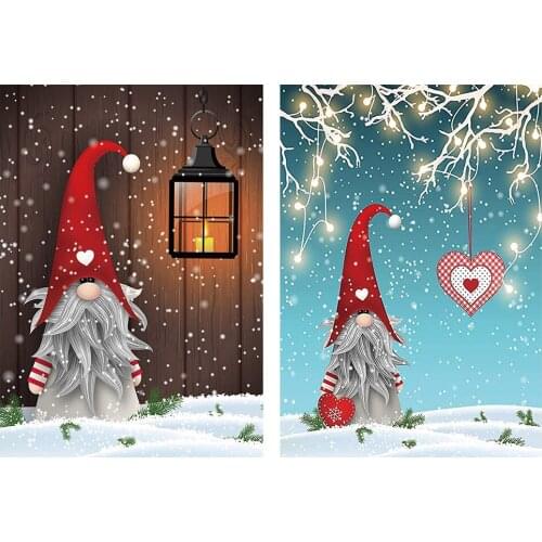 Round Diamond Mosaic Love Heart Night View Diamond Embroidery Cross Stitch Kit Rhinestone Art Christmas 5D Diamond Painting