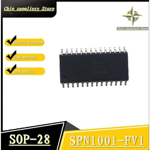 1PCS) SPN1001-FV1 FV-1 SOP-28 SPIN audio chip New and original