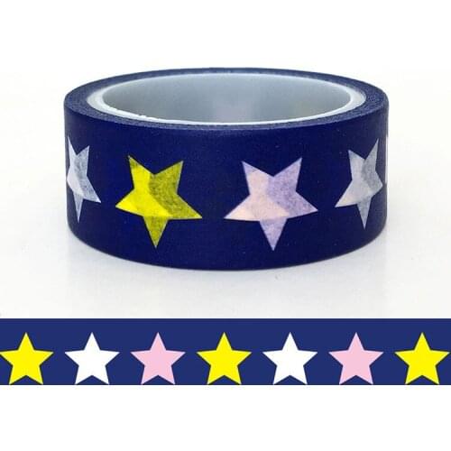 20pcs/set Spot Blue Star Festival DIY Decoration Washi Tape Kawaii Sticker Childrens Handmade Gift Paper Tape