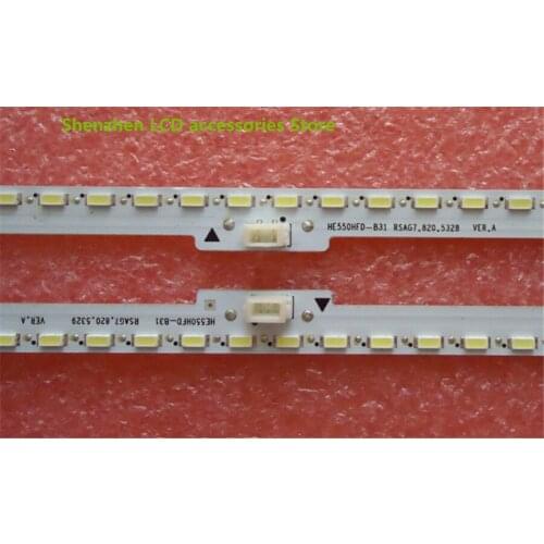 8Pieces/lot FOR HE550HFD-B31 Article lamp RSAG7.820.5328 RSAG7.820.5329 1piece=54LED 337MM 100%NEW