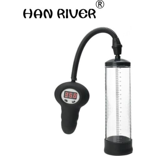 HANRIVER Male transparent delay persistent exercise, male body massager comfortable physiotherapy cup