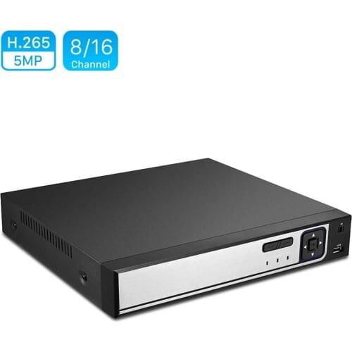 16CH 5M CCTV NVR 8CH 4MP 4CH 5MP H.265/ H.264 Motion Detect CCTV Network Video Recorder RTSP FTP For IP Camera Security System
