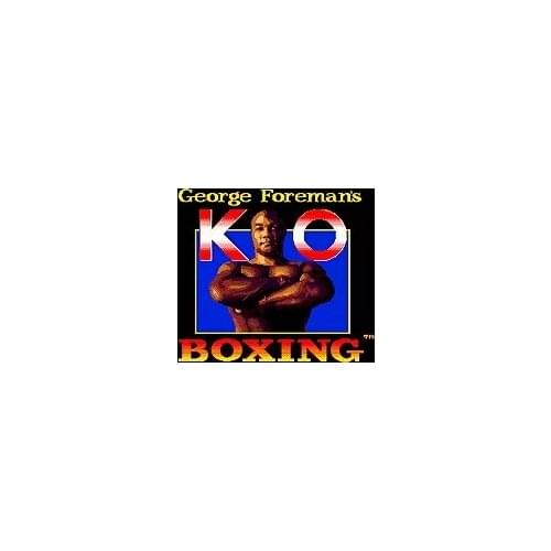 George Foremans Knock-out Boxing - 16 bit MD Games Cartridge For MegaDrive Genesis console