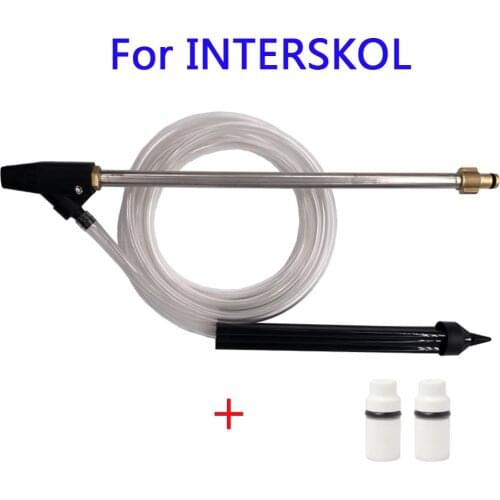High Pressure Washer With 2 Pcs Ceramic Nozzle Car washers Sand Blasting Hose Quick Connect For Interskol