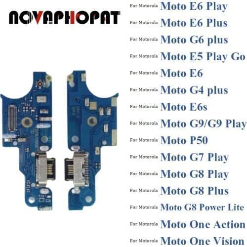 Novaphopat Flex Cables For Motorola Moto G4 Plus Phones