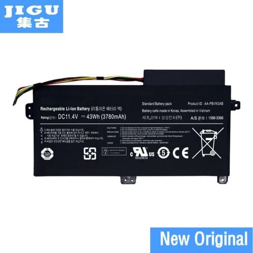 JIGU AA-PBVN3AB Original Laptop Battery For SAMSUNG NP370R4E NP370R5E NP450r5e Np470 Np510 NP370R4E-A03 NP370R5E-S04
