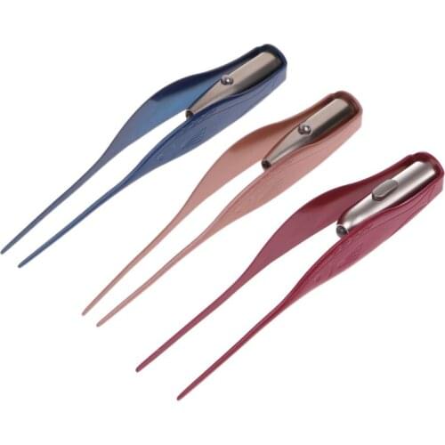 Ear Cleaner LED Flashlight Earpick Wax Removal Tweezer Luminous Kids Health Care