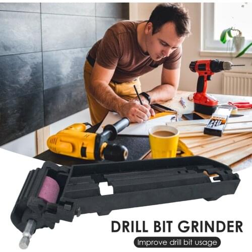 Portable Drill Bit Grinding Wheel Sharpener Power Tool 2-12.5mm Twist Metalworking Metal Diamond For Grinder Grill Corundum