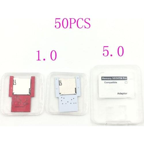 50PCS For SD2VITA PSVSD 3.6 Micro SD Card Adapter Convertor For PS VITA PSV 1000 2000