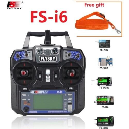 FS Flysky I6 FS-i6 2.4G 6ch Transmitter RC Controller with iA6B X6B A8S IA6 iA10B Receiver for Airplane Heli UAV boat