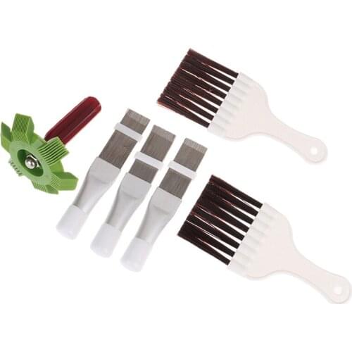 Radiator Comb Evaporator Air Conditioning Tools Fin Repair Comb Auto Car Plastic A/C Condenser Fin Straightener Refrigeration