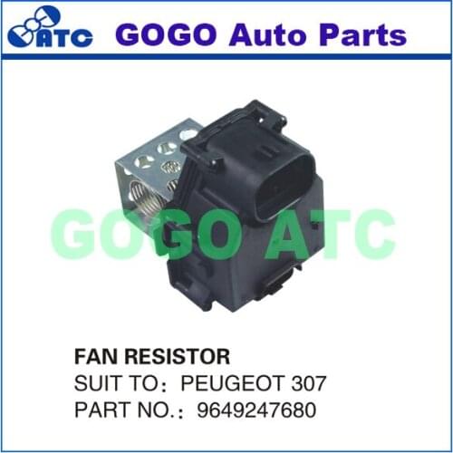 Blower Motor resistor for C itroen C1 C4 Xsara Picasso P eugeot 107 206 307 OEM 1308CN, 9649247680, 1308AN, 1308.CN, 1308.AN