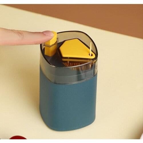 Automatic Pop-up Toothpick Holder Container Household Kitchen Toothpick Bottle Toothpick Box Container Dispenser Holder