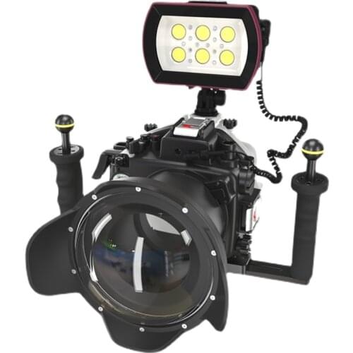 Seafrogs Z7 40M/130FT Underwater Housing Waterproof Housing Case For Nikon Z7 support 24-70mm 16-35mm 105mm