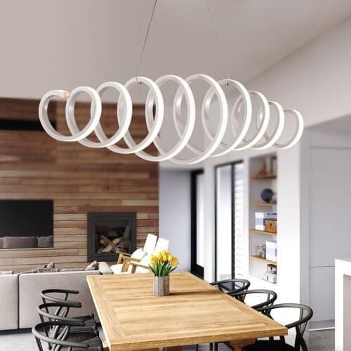 Modern Pendant Lights Luminaria Acrylic Lamparas De Techo Colgante Moderna Deco Maison Suspension Luminaire Loft Lustre Pendente