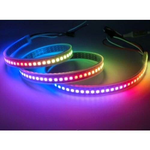 DC5V WS2812B IC Dream Magic Color RGB LED Strip 5050 Programmable control full color LED Strip